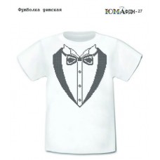 Детская футболка для вышивки № фдм-27  (Футболка или набор)